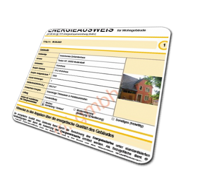 Muster Energieausweis